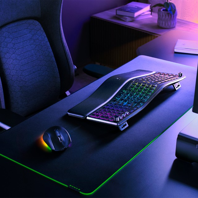 Sprint Razer 인체공학 스플릿 설계·자유로운 퍼포먼스… RAZER, Pro Type Ergo 출시